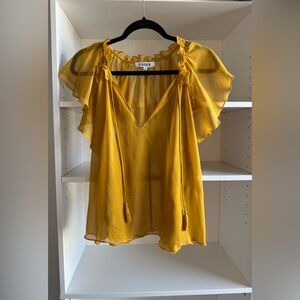 Beautiful Creature NYC Mustard Yellow Women's Top